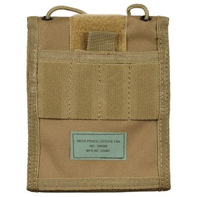 Portfel ID CASE na sznurku COYOTE BROWN