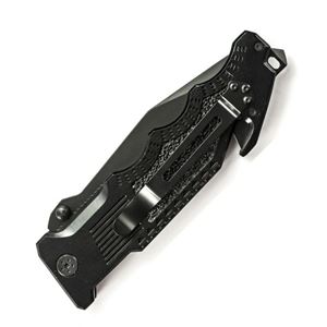 Nóż składany S&W BORDER GUARD RESCUE BLACK