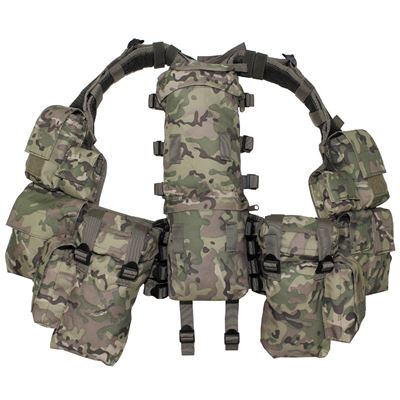 Kamizelka taktyczna z 12 kieszeniami OPERATION CAMO
