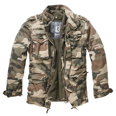 Kurtka M65 GIANT LIGHT WOODLAND