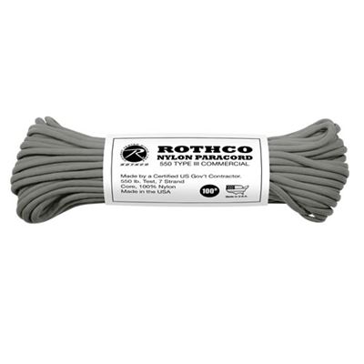 Sznur PARACORD nylon 550LB ø 4 mm / 30 m FOLIAGE GREEN