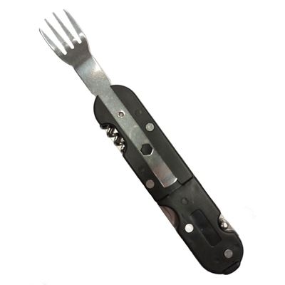 Sztućce KOMBI 5w1 z etui CZARNE