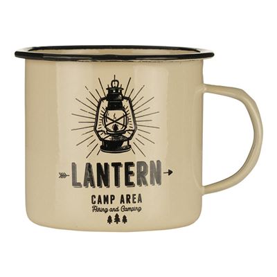 Kubek Outdoor Lantern emaliowany 500 ml SAND