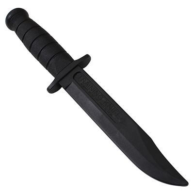 Nóż treningowy SEMPER FI gumowy BLACK