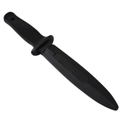 Nóż treningowy PEACE KEEPER gumowy BLACK