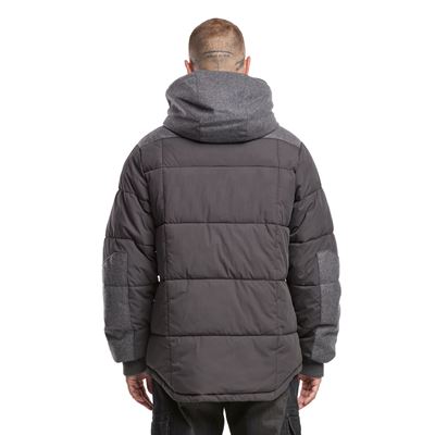 Kurtka GARRET ocieplana CZARNA