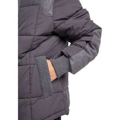 Kurtka GARRET ocieplana CZARNA