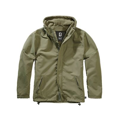 Kurtka wiatrówka FRONTZIP WINDBREAKER ZIELONA