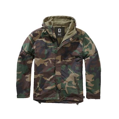 Kurtka wiatrówka FRONTZIP WINDBREAKER WOODLAND