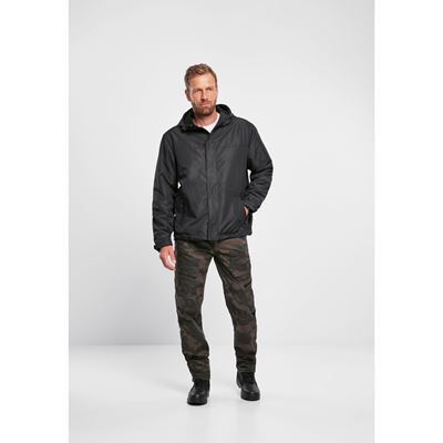 Kurtka wiatrówka FRONTZIP WINDBREAKER CZARNA BRANDIT 3167-2 2