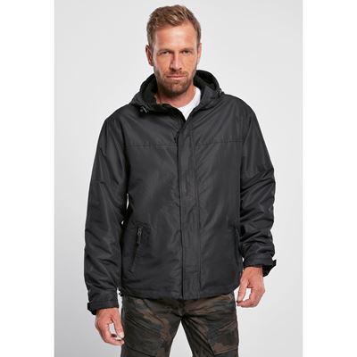 Kurtka wiatrówka FRONTZIP WINDBREAKER CZARNA BRANDIT 3167-2 3