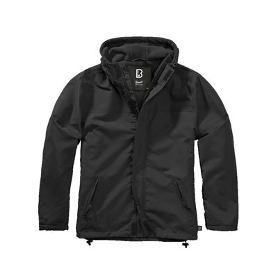 Kurtka wiatrówka FRONTZIP WINDBREAKER CZARNA