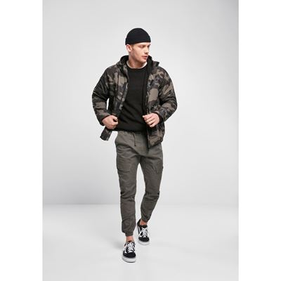 Kurtka wiatrówka FRONTZIP WINDBREAKER DARK CAMO BRANDIT 3167-4 2