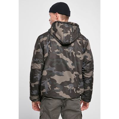 Kurtka wiatrówka FRONTZIP WINDBREAKER DARK CAMO BRANDIT 3167-4 3