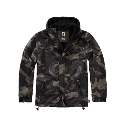 Kurtka wiatrówka FRONTZIP WINDBREAKER DARK CAMO