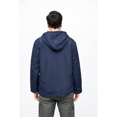 Kurtka wiatrówka FRONTZIP WINDBREAKER NIEBIESKA BRANDIT 3167-8 4