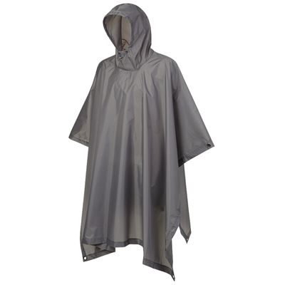 Poncho rip-stop z pokrowcem GREY