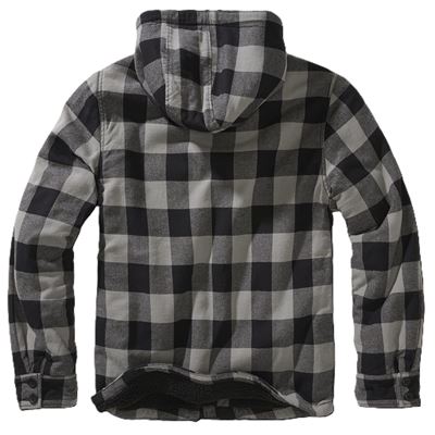 Lumber Jacket Hooded SZARA/CZARNA