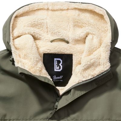 Kurtka WINDBREAKER SHERPA ZIELONA