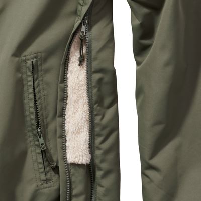 Kurtka WINDBREAKER SHERPA ZIELONA