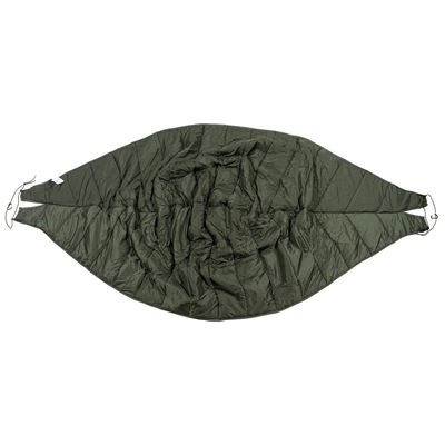 Koc izolacyjny - ocieplający UNDERQUILT do hamaka ZIELONY