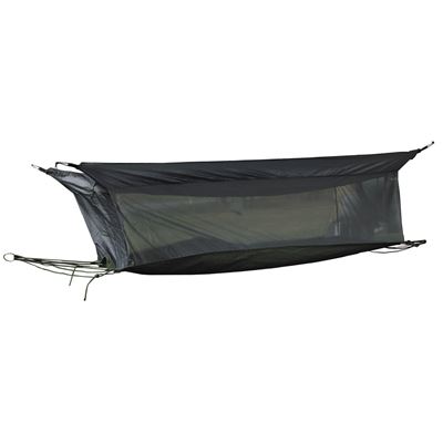Hamak siatkowy JUNGLE z moskitierą 220x75x55cm ZIELONY