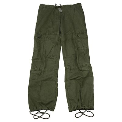Spodnie damskie VINTAGE ZIELONE
