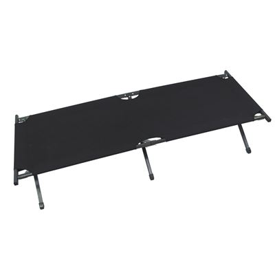 Leżak US Alu 190x66x42cm CZARNY