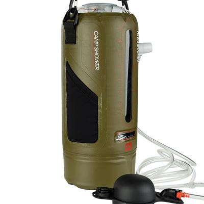 Prysznic solarny OUTDOOR 12 litrów z pompką GREEN