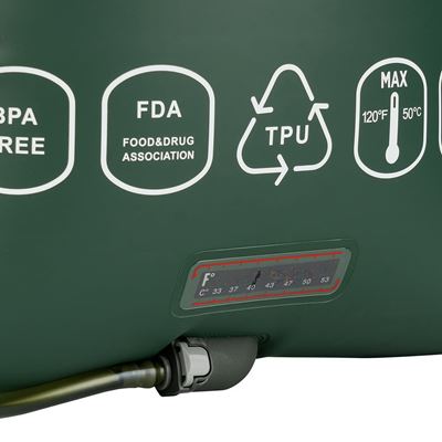 Prysznic solarny PREMIUM 15 litrów TPU GREEN