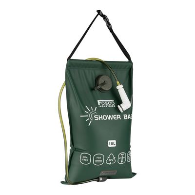 Prysznic solarny PREMIUM 15 litrów TPU GREEN