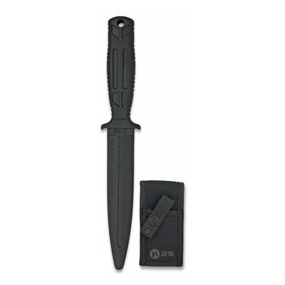 Nóż treningowy K25 gumowy BLACK