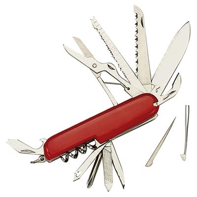 Scyzoryk RED SWISS ARMY 14 funkcji