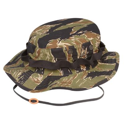 Czapka BOONIE bawełna TIGER STRIPE GREEN