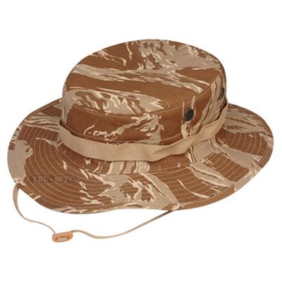 Czapka BOONIE bawełna TIGER STRIPE DESERT