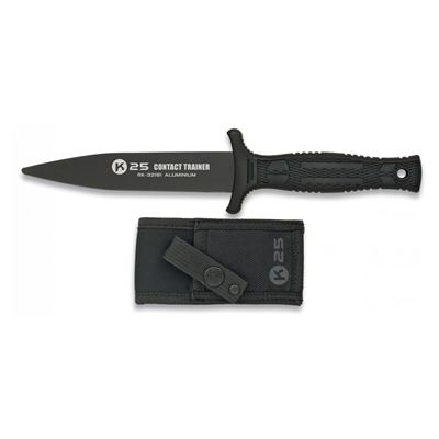 Nóż treningowy K25 aluminium BLACK
