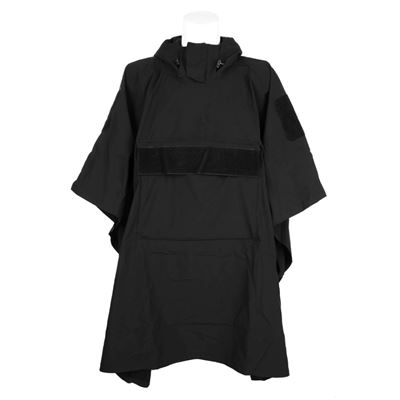 Ponczo softshell OUTBREAK BLACK
