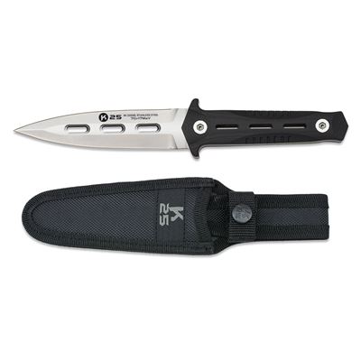 Nóż BOOT 32556 z ostrzem stałym BLACK