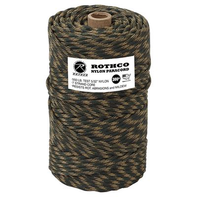 Sznurek PARA 550' na szpuli nylon ø 4 mm / 90 m MASKED WOODLAND