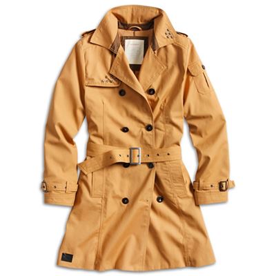 Płaszcz TRENCHCOAT damski BROWN