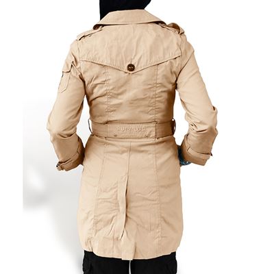 Płaszcz damski TRENCHCOAT KHAKI