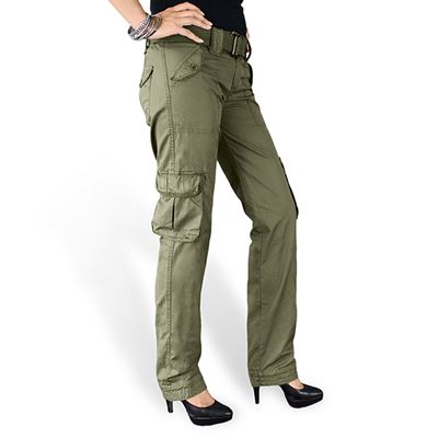 Spodnie damskie PREMIUM SLIMMY ZIELONE