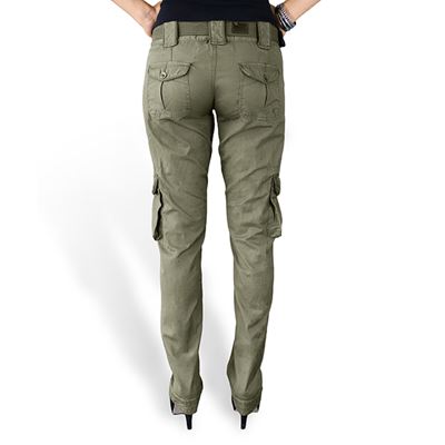 Spodnie damskie PREMIUM SLIMMY ZIELONE