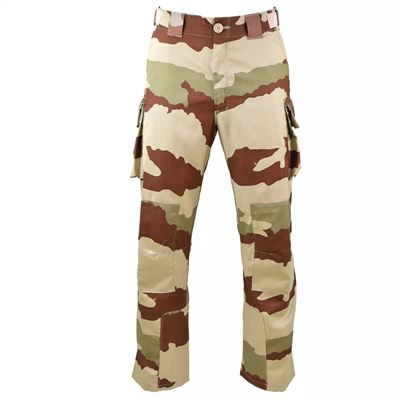 Francuskie spodnie T4 COMBAT CCE kamuflaż pustynny