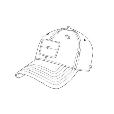 Czapka CONTRACTOR z panelami na rzepy MULTICAM®