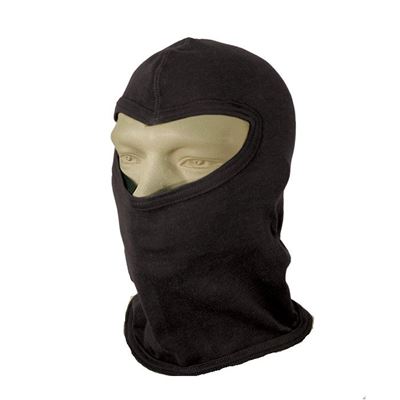 Kask z jednym otworem FIRE RESISTANT CZARNY