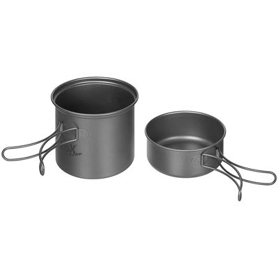 Naczynia kuchenne FOX TITANIUM dwuczęściowe