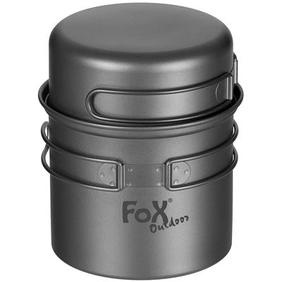 Naczynia kuchenne FOX TITANIUM dwuczęściowe