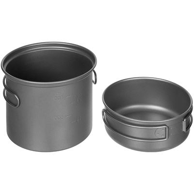 Naczynia kuchenne FOX TITANIUM dwuczęściowe