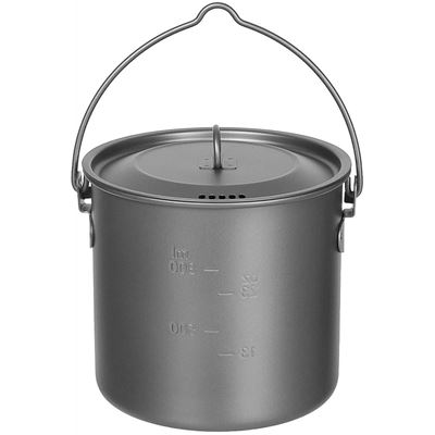 Garnek FOX z pokrywką 1,1 l TITANIUM